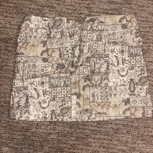 BDG/Urban outfitters Neutral Patchwork Skirt